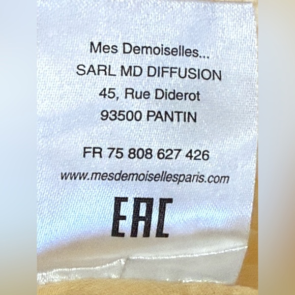 Mes Demoiselles Beige Polka Dot High-Low Maxi Dress - Picture 8 of 8